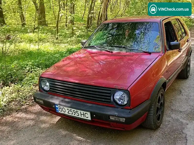 Volkswagen Golf 1989, фото з оголошення 1 з 11, VIN WVWZZZ1GZKW821516