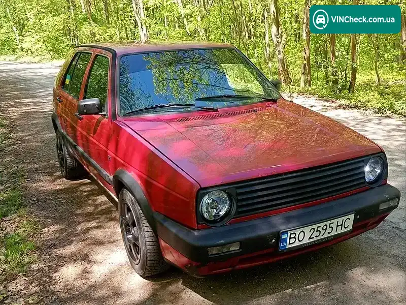 Volkswagen Golf 1989, фото з оголошення 2 з 11, VIN WVWZZZ1GZKW821516