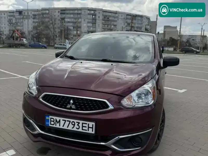 Mitsubishi Mirage 2020, фото з оголошення 1 з 7, VIN ML32A5HJ7LH008086