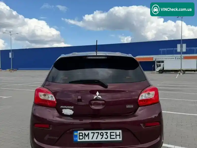Mitsubishi Mirage 2020, фото з оголошення 2 з 7, VIN ML32A5HJ7LH008086