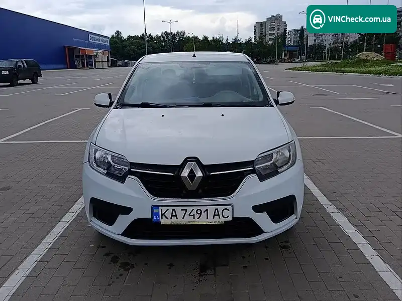 Renault Logan 2019, фото з оголошення 1 з 8, VIN VF14SRUC464026381