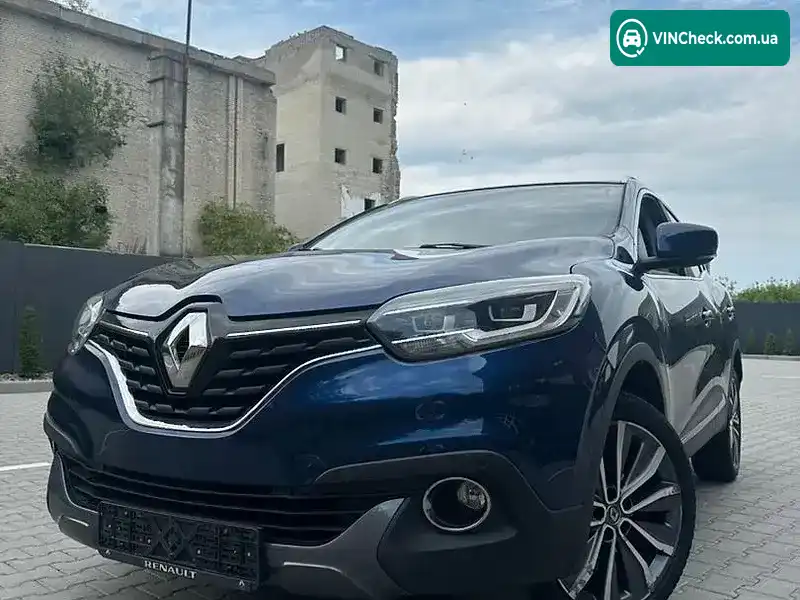 Renault Kadjar 2017, фото з оголошення 1 з 20, VIN VF1RFE00557835480