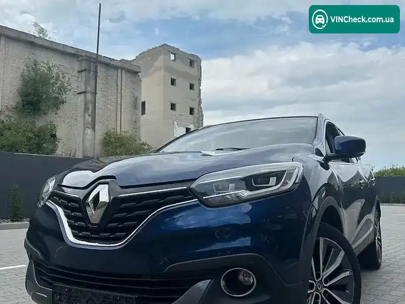Renault Kadjar 2017, фото з оголошення 2 з 20, VIN VF1RFE00557835480