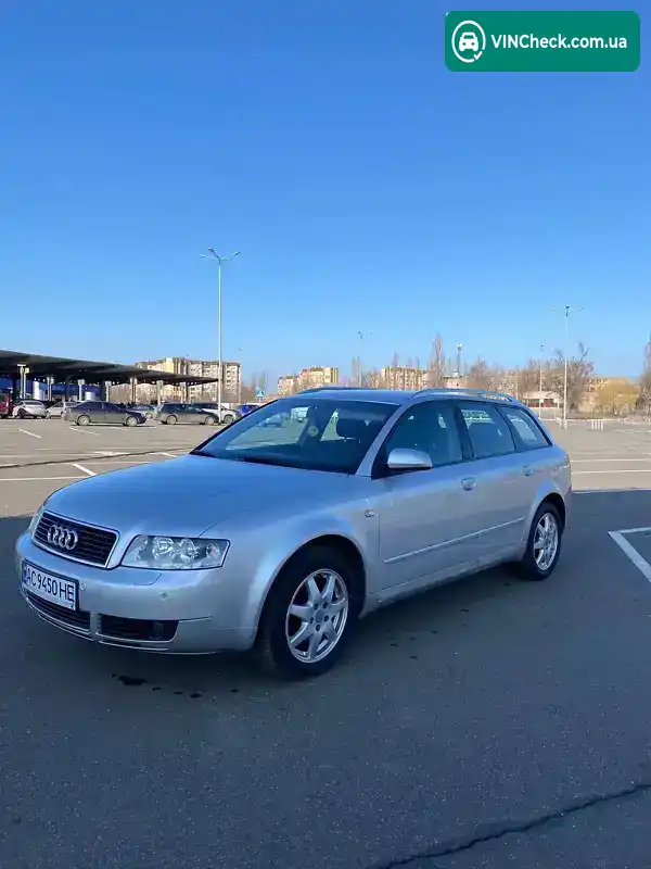 Audi A4 2001, фото з оголошення 1 з 19, VIN WAUZZZ8E22A146377