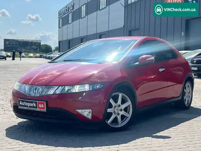 Honda Civic 2008, фото з оголошення 1 з 20, VIN SHHFK28608U016910