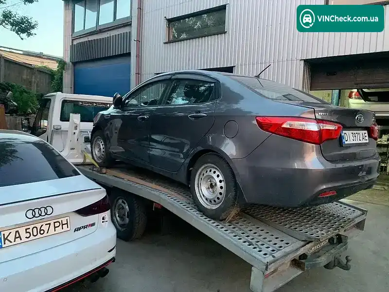 Kia Rio 2012, фото з оголошення 1 з 2, VIN Z94CC41BADR095387