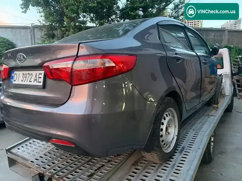 Kia Rio 2012, фото з оголошення 2 з 2, VIN Z94CC41BADR095387