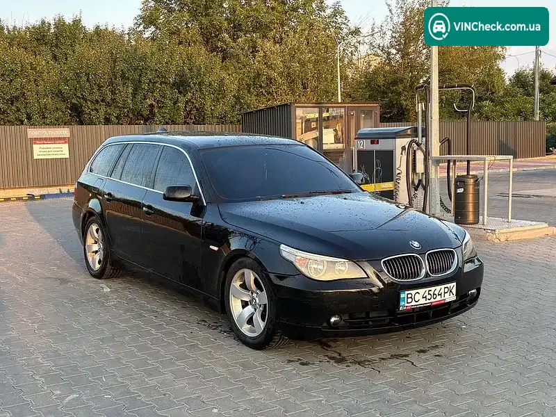 BMW 5 Series 2005, фото з оголошення 1 з 14, VIN WBANJ51010B436811