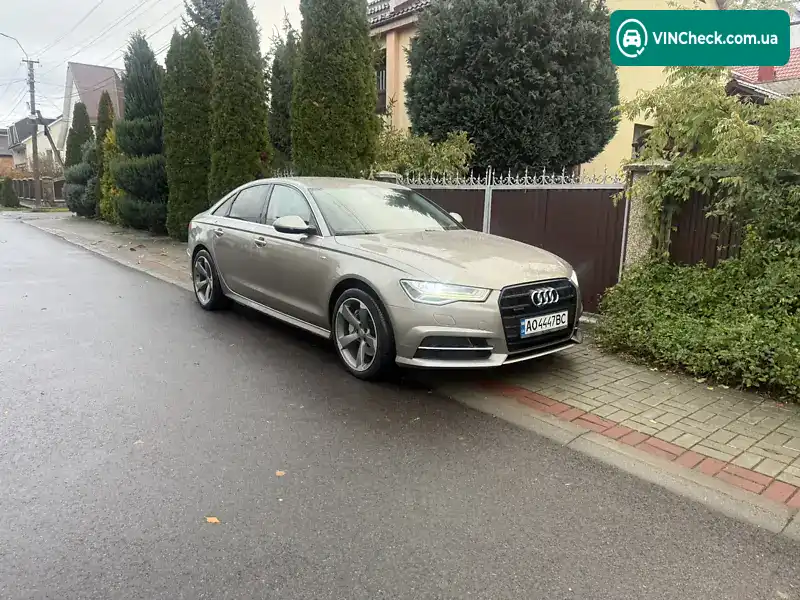 Audi A6 2017, фото з оголошення 2 з 20, VIN WAUZZZ4G4JN053150