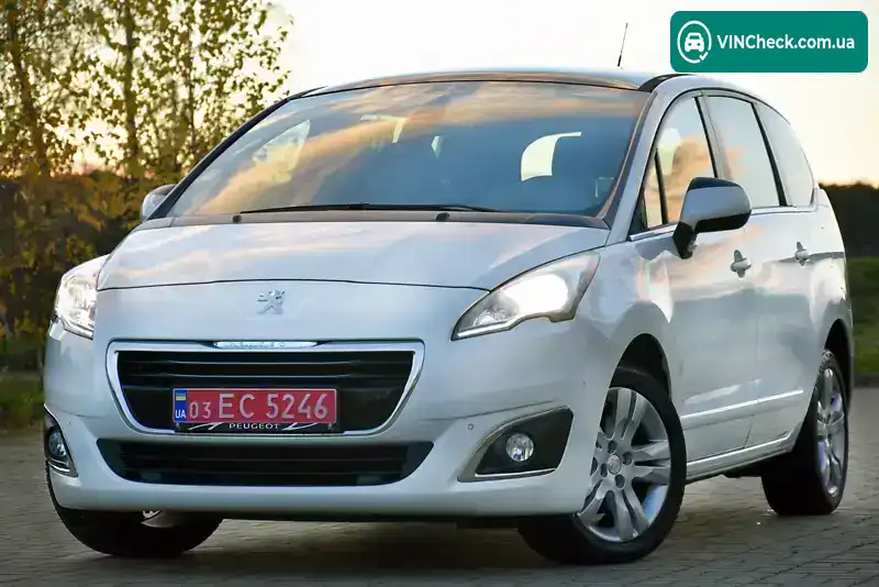 Peugeot 5008 2016, фото з оголошення 1 з 20, VIN VF30EBHZTGS034131