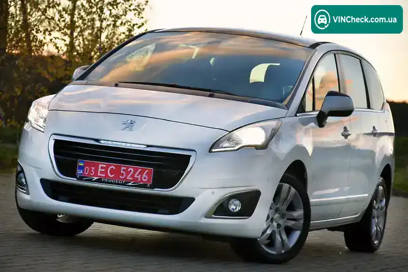 Peugeot 5008 2016, фото з оголошення 2 з 20, VIN VF30EBHZTGS034131
