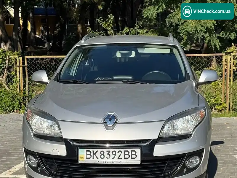 Renault Megane 2012, фото з оголошення 1 з 6, VIN VF1KZ090347074911
