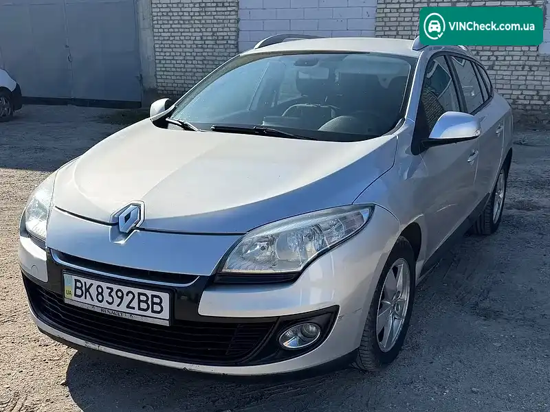 Renault Megane 2012, фото з оголошення 2 з 6, VIN VF1KZ090347074911