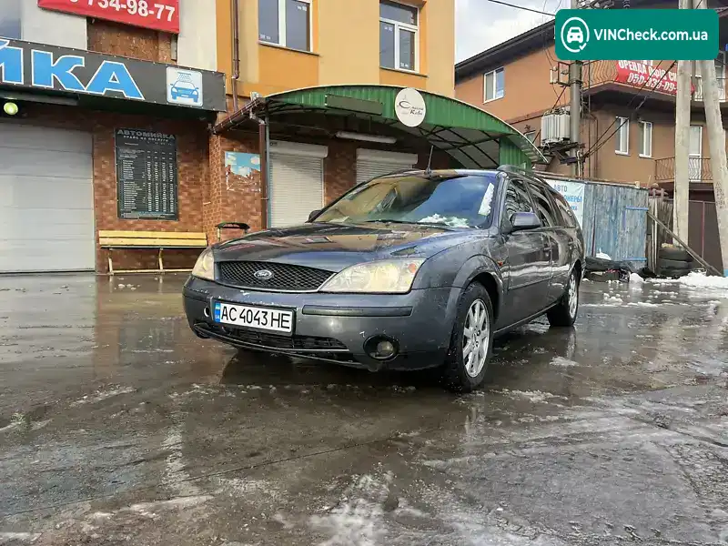 Ford Mondeo 2002, фото з оголошення 1 з 9, VIN WF0WXXGBBW2B47296