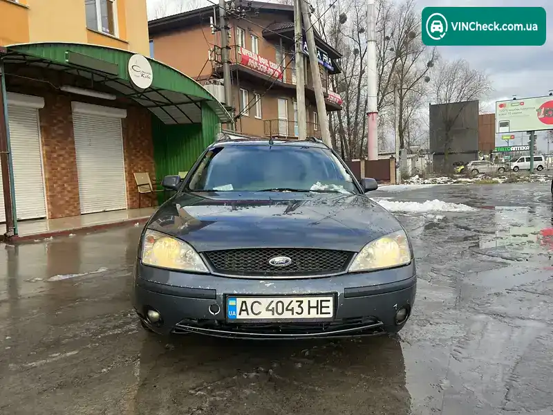 Ford Mondeo 2002, фото з оголошення 2 з 9, VIN WF0WXXGBBW2B47296