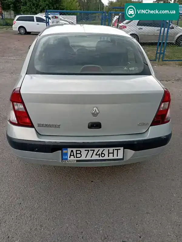 Renault Symbol 2005, фото з оголошення 1 з 3, VIN VF1LB17C532292325