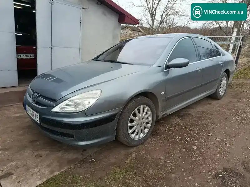 Peugeot 607 2003, фото з оголошення 1 з 9, VIN VF39DRHSB92087575