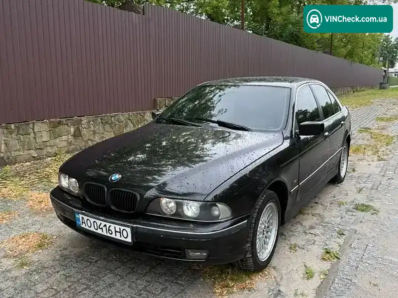 BMW 5 Series 1998, фото з оголошення 1 з 13, VIN WBADD11040BN66447
