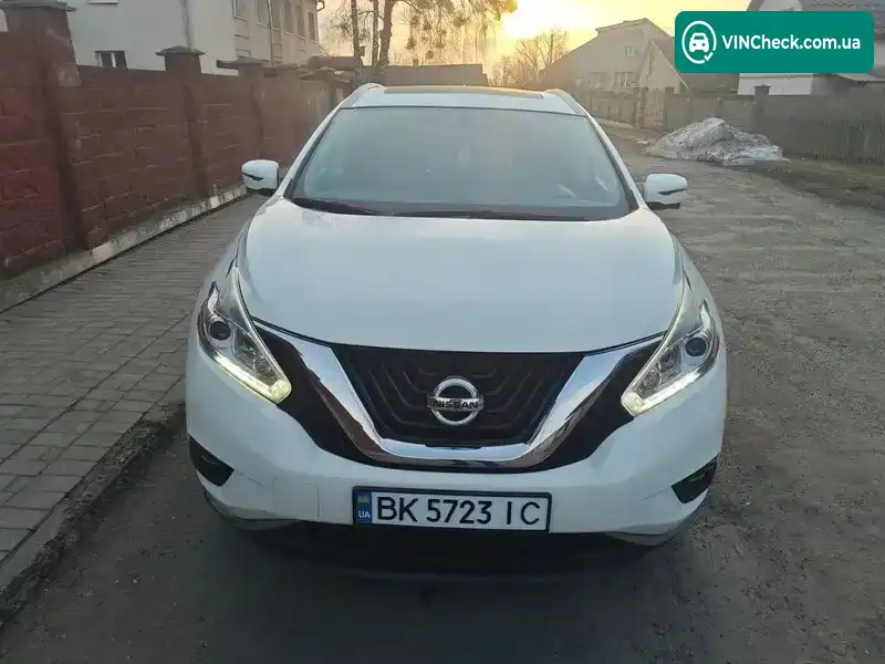 Nissan Murano 2016, фото з оголошення 1 з 15, VIN 5N1CZ2MG3GN152997