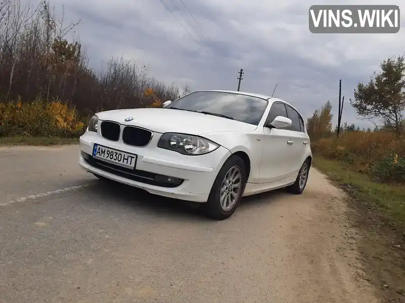 BMW 1 Series 2009, фото з оголошення 1 з 14, VIN WBAUH31030E401519