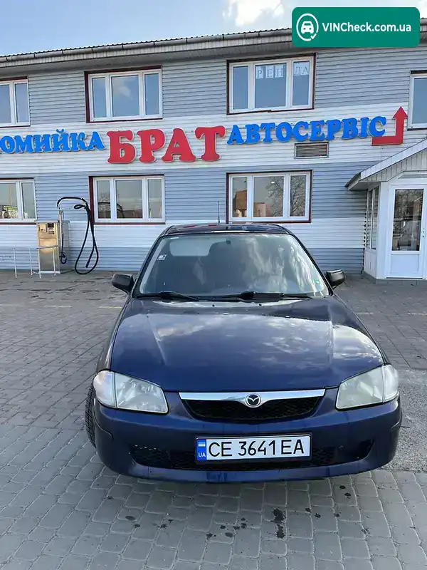 Mazda 323 1999, фото з оголошення 1 з 6, VIN JMZBJ14R201244374