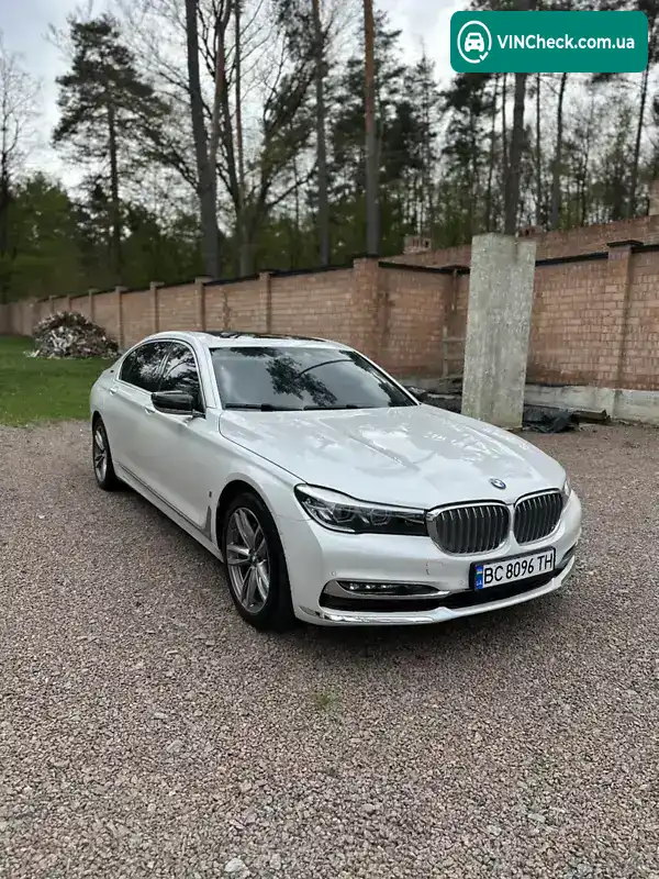 BMW 7 Series 2017, фото з оголошення 1 з 15, VIN WBA7J2C57JG938114