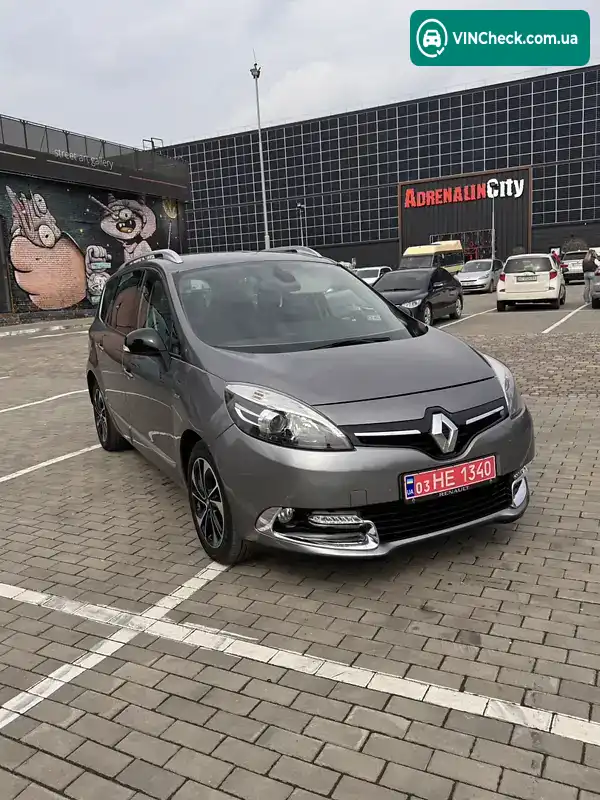 Renault Grand Scenic 2016, фото з оголошення 2 з 20, VIN VF1JZ89AH55393873