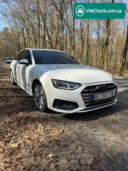 Audi A4 2021, фото з оголошення 2 з 14, VIN WAUABAF42MA087248