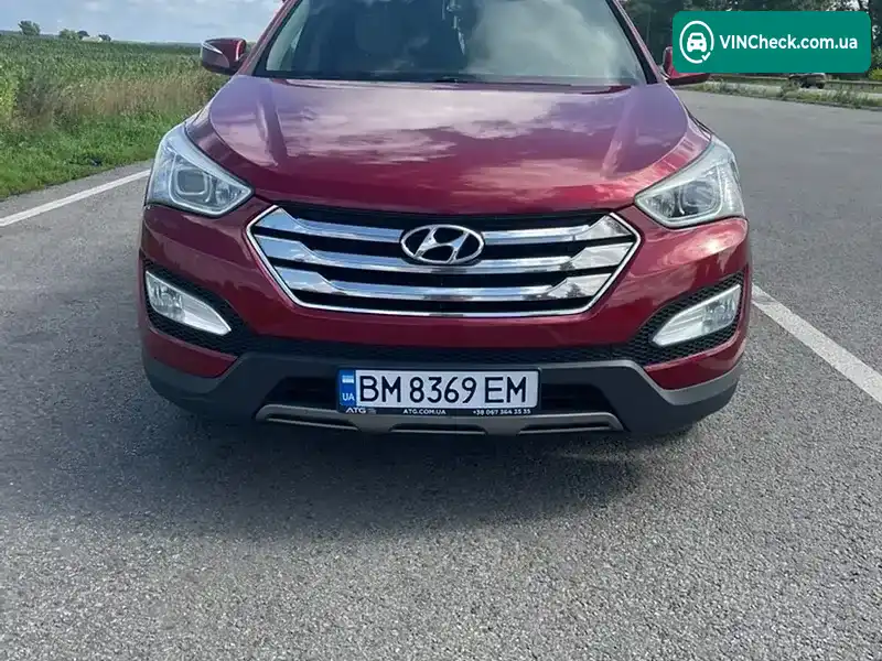 Hyundai Santa FE 2013, фото з оголошення 2 з 9, VIN 5XYZUDLBXDG116936
