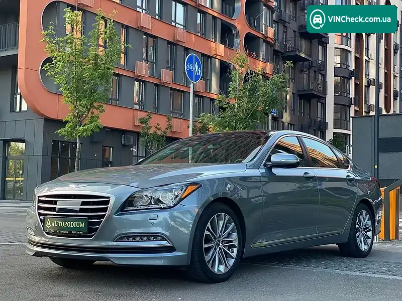 Genesis G80 2016, фото з оголошення 2 з 20, VIN KMHGN4JE4HU168418