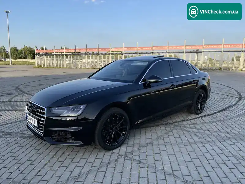 Audi A4 2019, фото з оголошення 2 з 20, VIN WAUGMAF41KA058891
