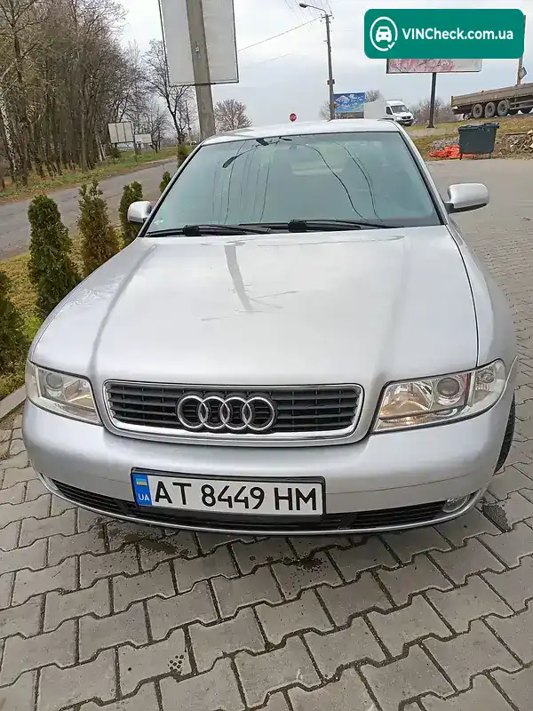 Audi A4 2000, фото з оголошення 2 з 8, VIN WAUZZZ8DZYA133507