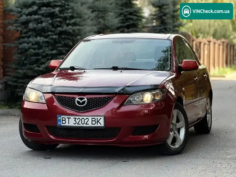Mazda 3 2004, фото з оголошення 1 з 14, VIN JM1BK12F041192319