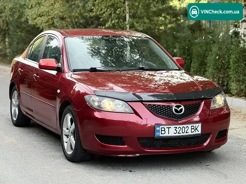 Mazda 3 2004, фото з оголошення 2 з 14, VIN JM1BK12F041192319