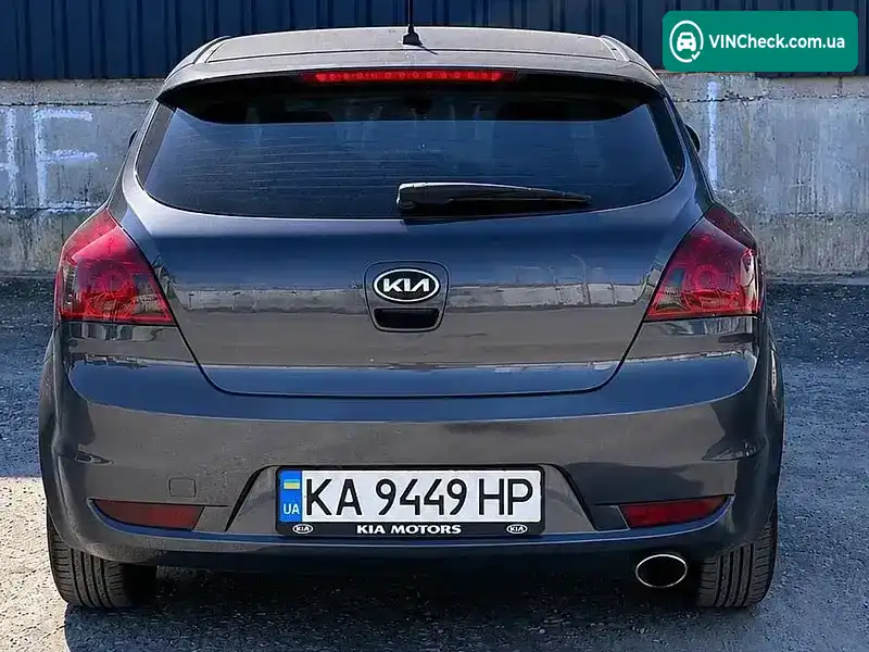 Kia Ceed 2008, фото з оголошення 1 з 9, VIN Y6LFF23128L007089