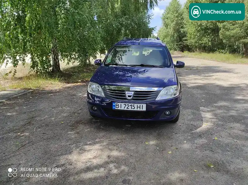 Dacia Logan 2009, фото з оголошення 1 з 20, VIN UU1KSDAM541699520