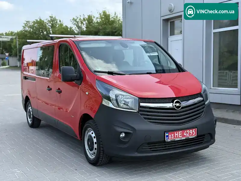 Opel Vivaro 2017, фото з оголошення 1 з 20, VIN W0L1F711EGV633514