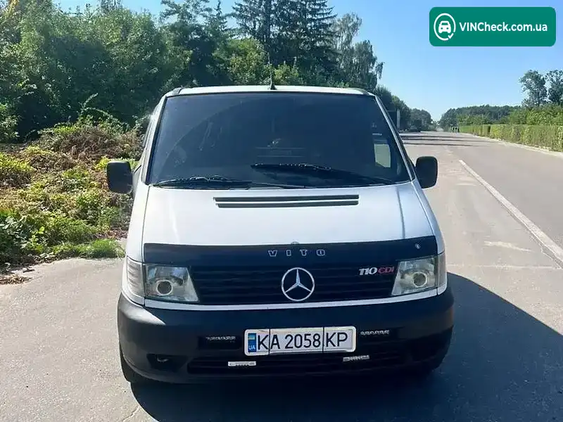 Mercedes-Benz Vito 2001, фото з оголошення 1 з 9, VIN VSA63809413433528