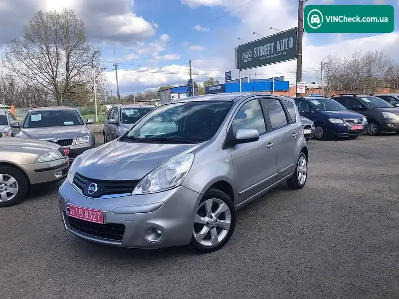 Nissan Note 2009, фото з оголошення 2 з 20, VIN SJNFCAE11U2049492