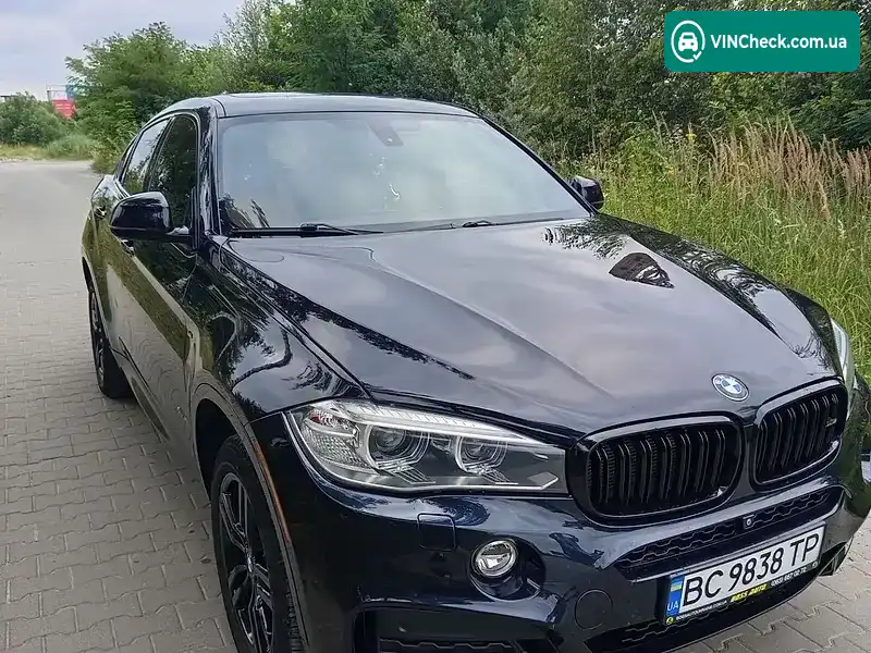 BMW X6 2015, фото з оголошення, VIN 5UXKU2C56G0N81240