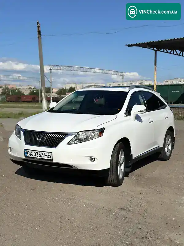 Lexus RX 2009, фото з оголошення 1 з 21, VIN 2T2BK1BA8AC023477