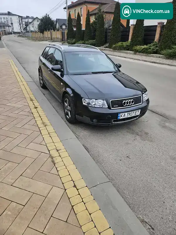 Audi A4 2002, фото з оголошення 2 з 11, VIN WAUZZZ8E22A266230