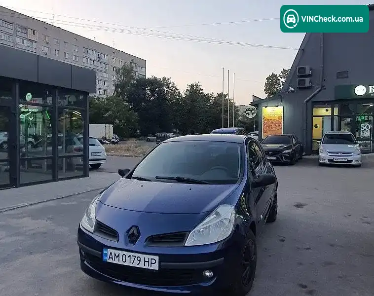 Renault Clio 2007, фото з оголошення 1 з 20, VIN VF1BR1J0H38759719