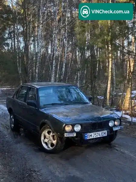 BMW 3 Series 1987, фото з оголошення 2 з 10, VIN WBAAD310501534191