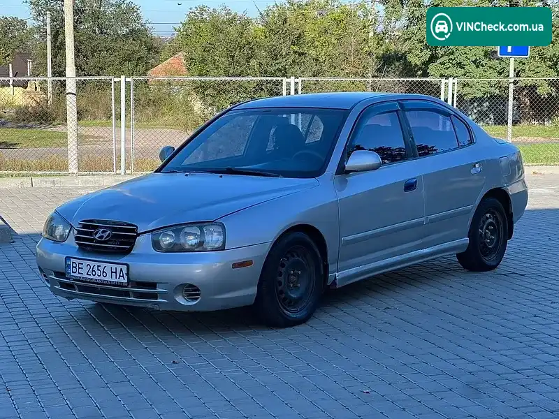 Hyundai Elantra 2001, фото з оголошення 2 з 14, VIN KMHDN45D12U341338