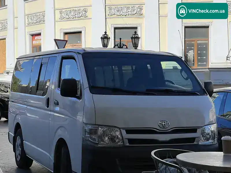 Toyota Hiace 2012, фото з оголошення 2 з 20, VIN JTGJS02P5C0029493