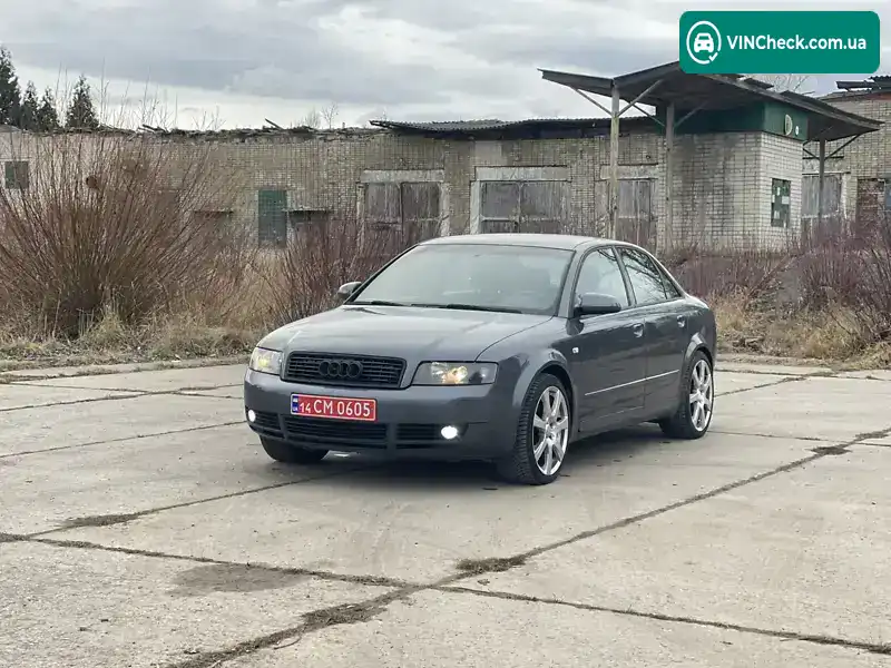Audi A4 2003, фото з оголошення 1 з 20, VIN WAUZZZ8E63A375257