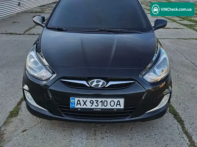 Hyundai Accent 2012, фото з оголошення 2 з 16, VIN Z94CU41CACR169686
