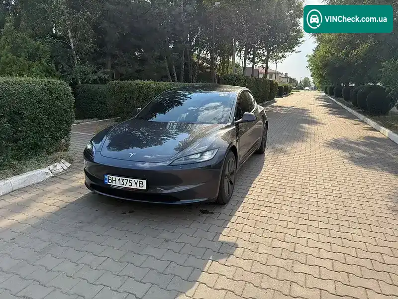 Tesla Model 3 2025, фото з оголошення 1 з 3, VIN 5YJ3E1EAXSF054349