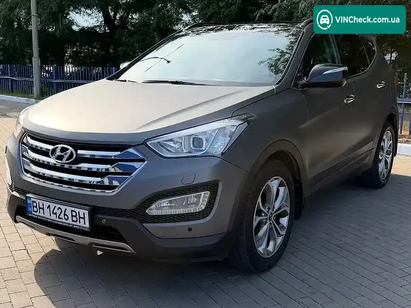 Hyundai Santa FE 2014, фото з оголошення 2 з 21, VIN KMHSU81XDEU282176